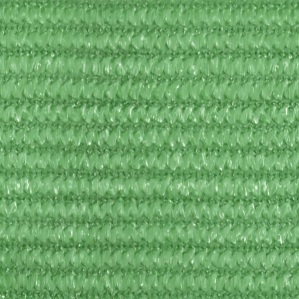 Vela Parasole 160 g/m² Verde Chiaro 3x3x4,2 m in HDPE - homemem39