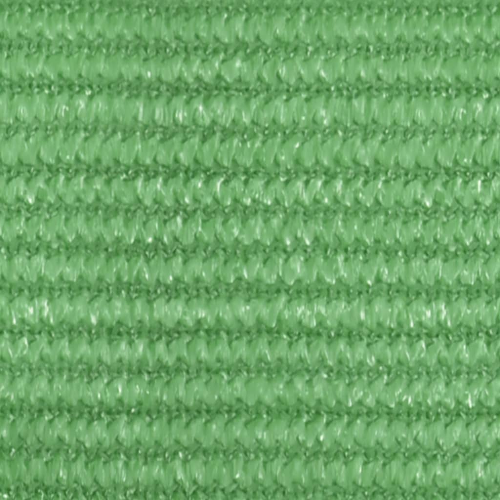Vela Parasole 160 g/m² Verde Chiaro 4,5x4,5x4,5 m in HDPE - homemem39