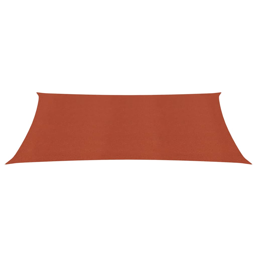 Vela Parasole 160 g/m² Terracotta 2x4 m in HDPE - homemem39