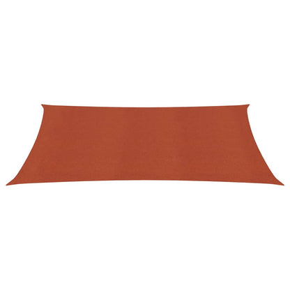 Vela Parasole 160 g/m² Terracotta 2x4,5 m in HDPE - homemem39