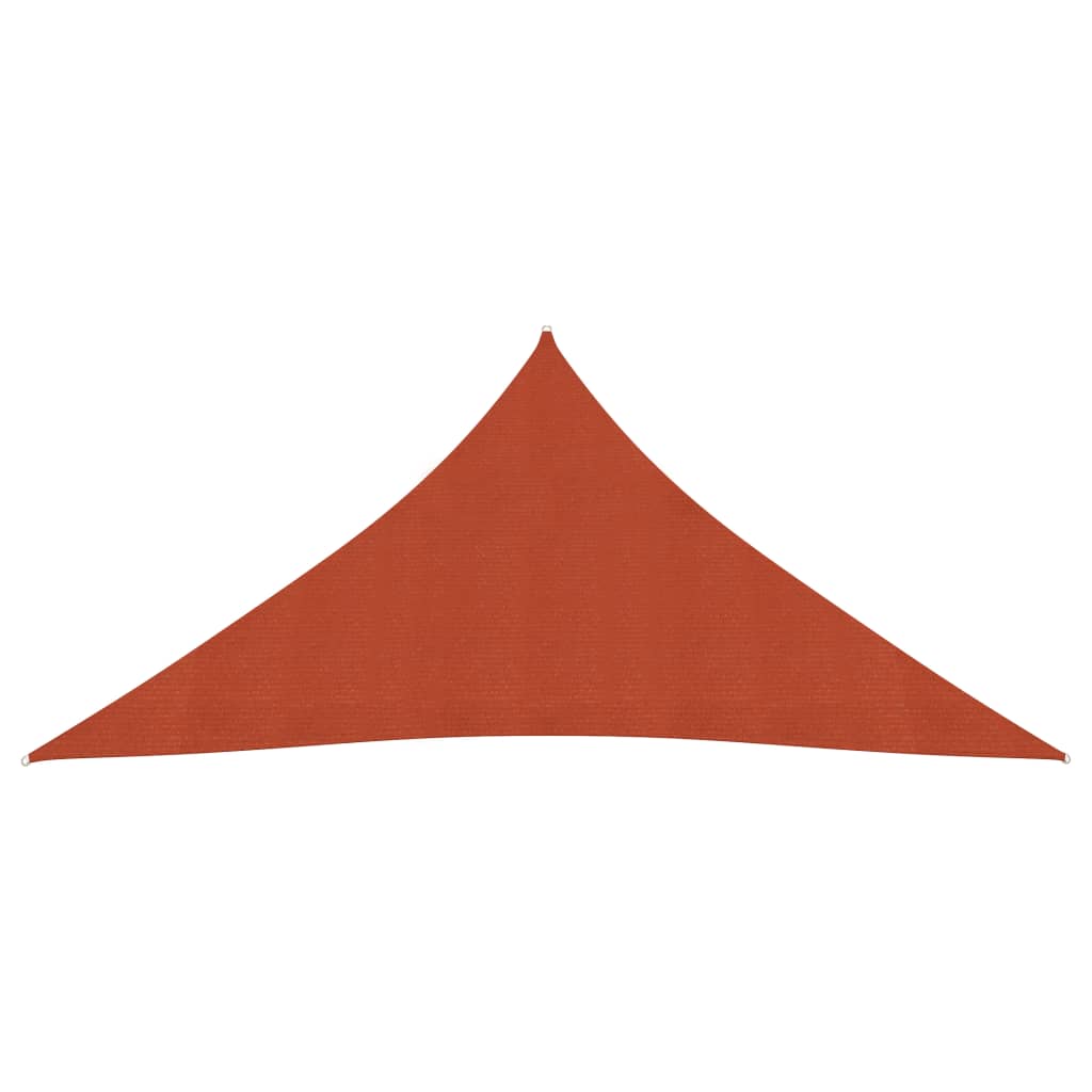 Vela Parasole 160 g/m² Terracotta 4x4x4 m in HDPE - homemem39