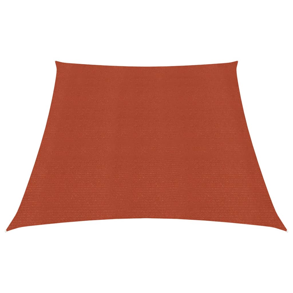 Vela Parasole 160 g/m² Terracotta 3/4x2 m in HDPE - homemem39