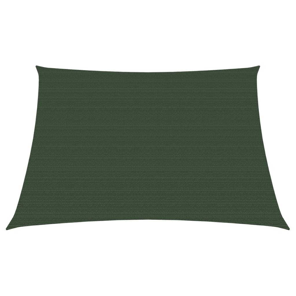 Vela Parasole 160 g/m² Verde Scuro 3/4x2 m in HDPE - homemem39