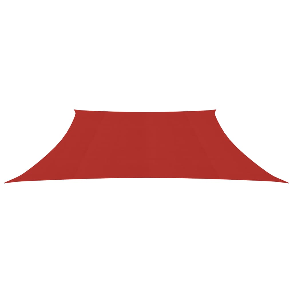 Vela Parasole 160 g/m² Rossa 3/4x3 m in HDPE - homemem39