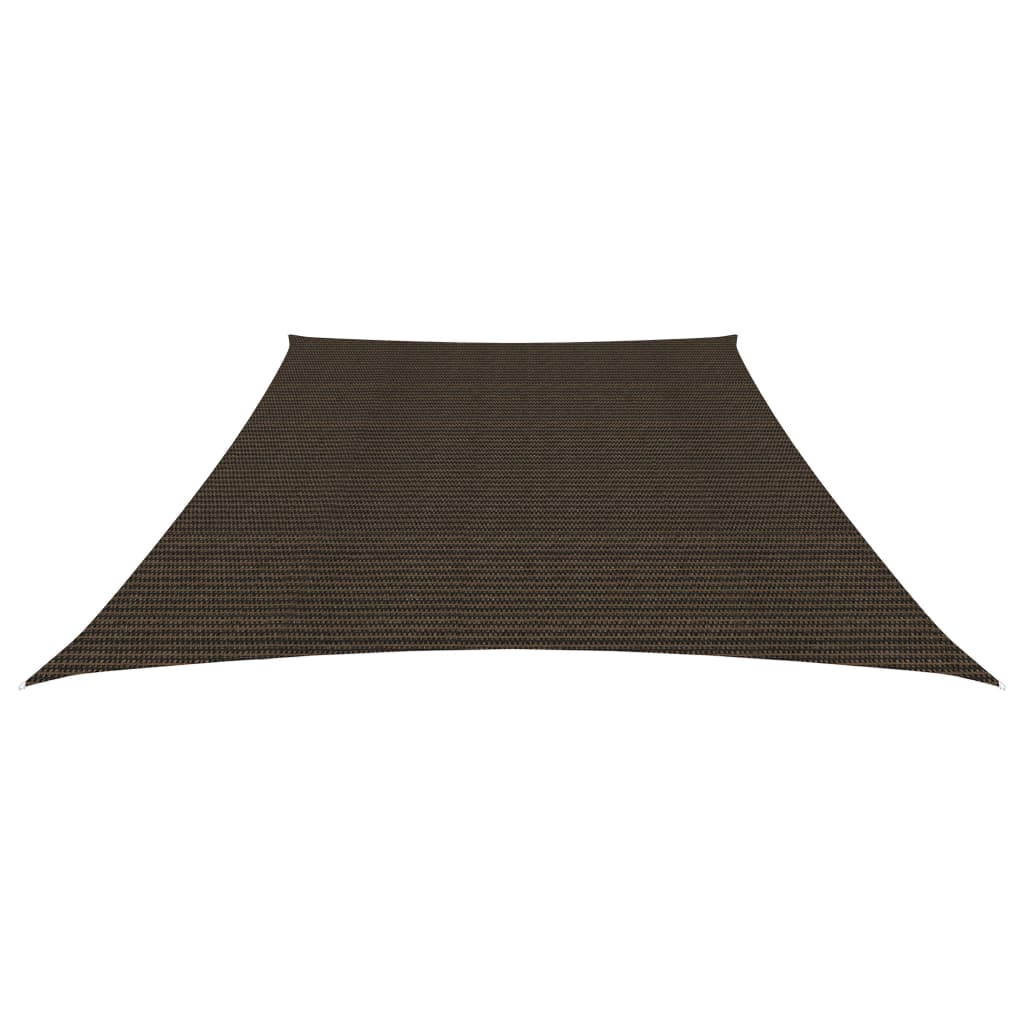 Vela Parasole 160 g/m² Marrone 4/5x3 m in HDPE - homemem39