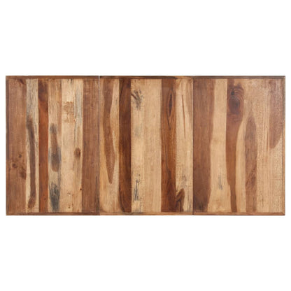 Tavolo da Pranzo 180x90x75 cm Legno Massello con Finitura Miele - homemem39