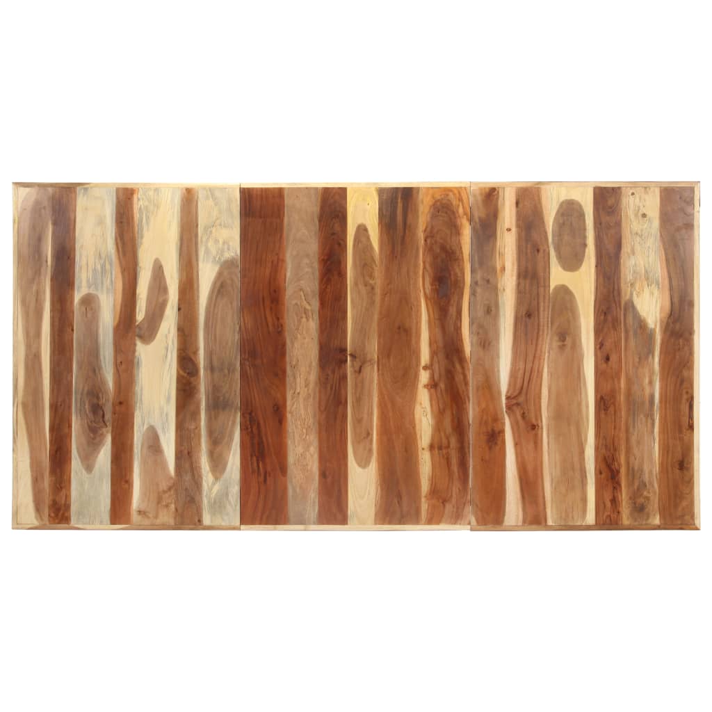 Tavolo da Pranzo 200x100x75cm Legno Massello con Finitura Miele - homemem39