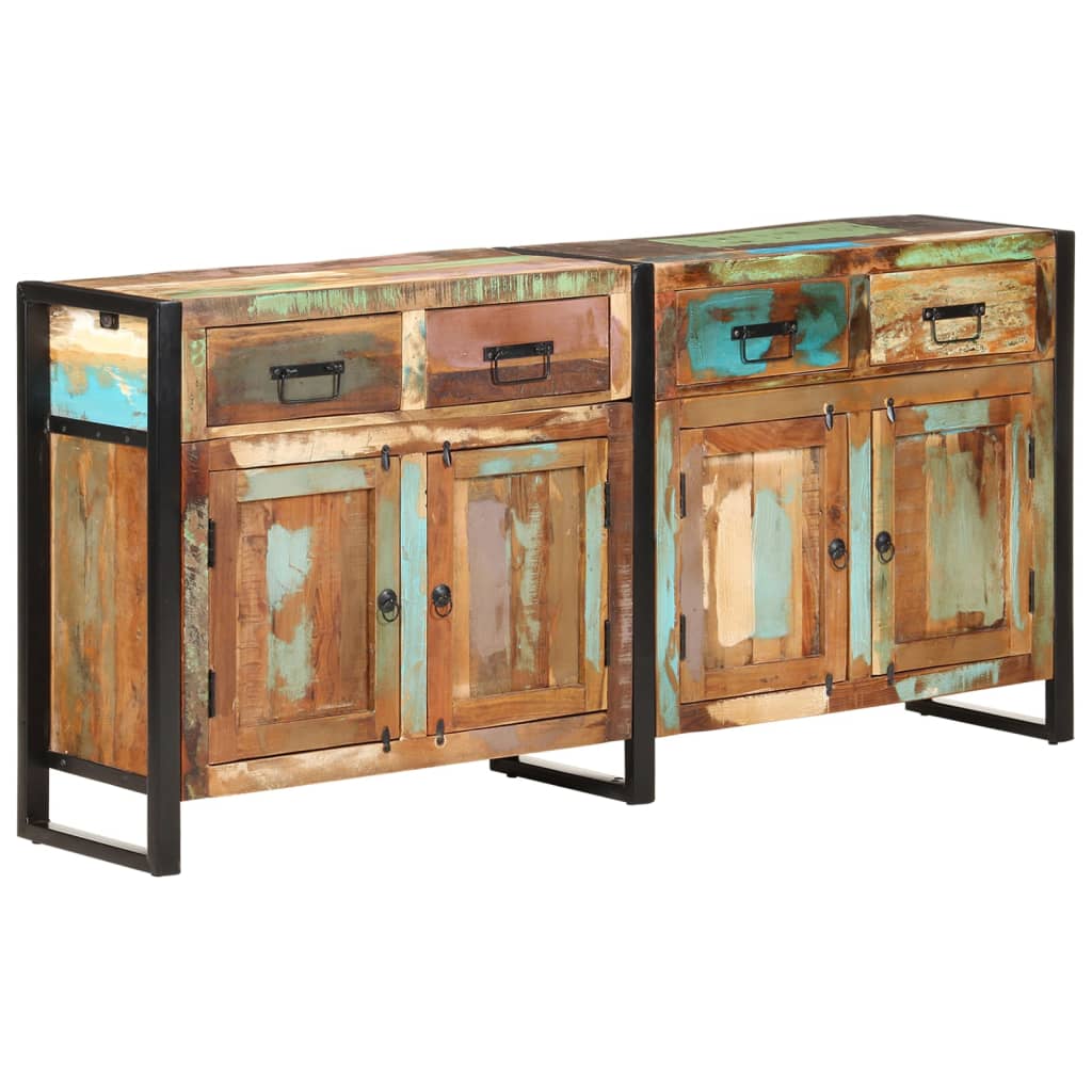 Credenza 172x35x80 cm in Legno Massello di Recupero - homemem39