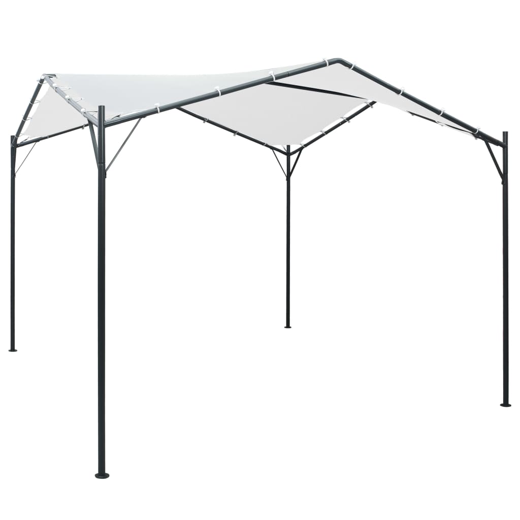 Gazebo da Giardino 3x3x2,6 m Bianco 180 g/m² - homemem39