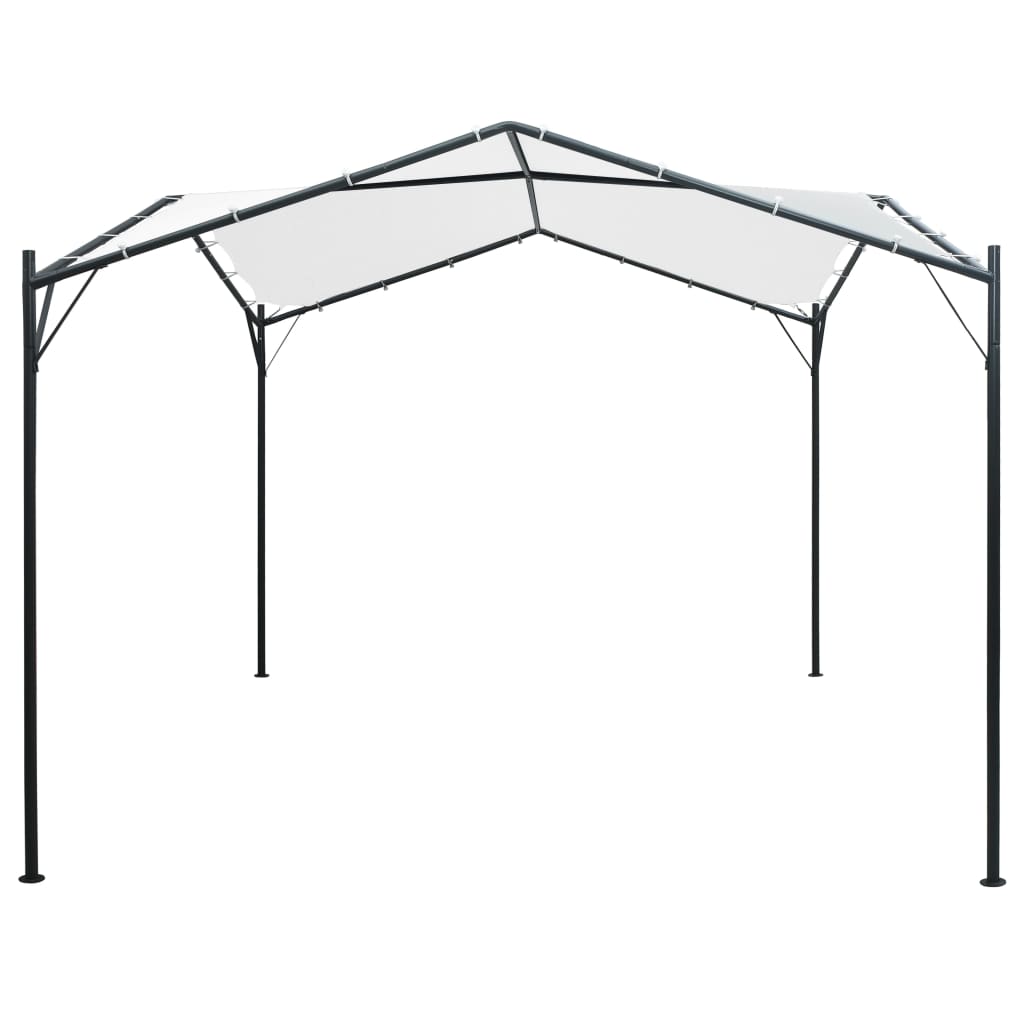 Gazebo da Giardino 3x3x2,6 m Bianco 180 g/m² - homemem39