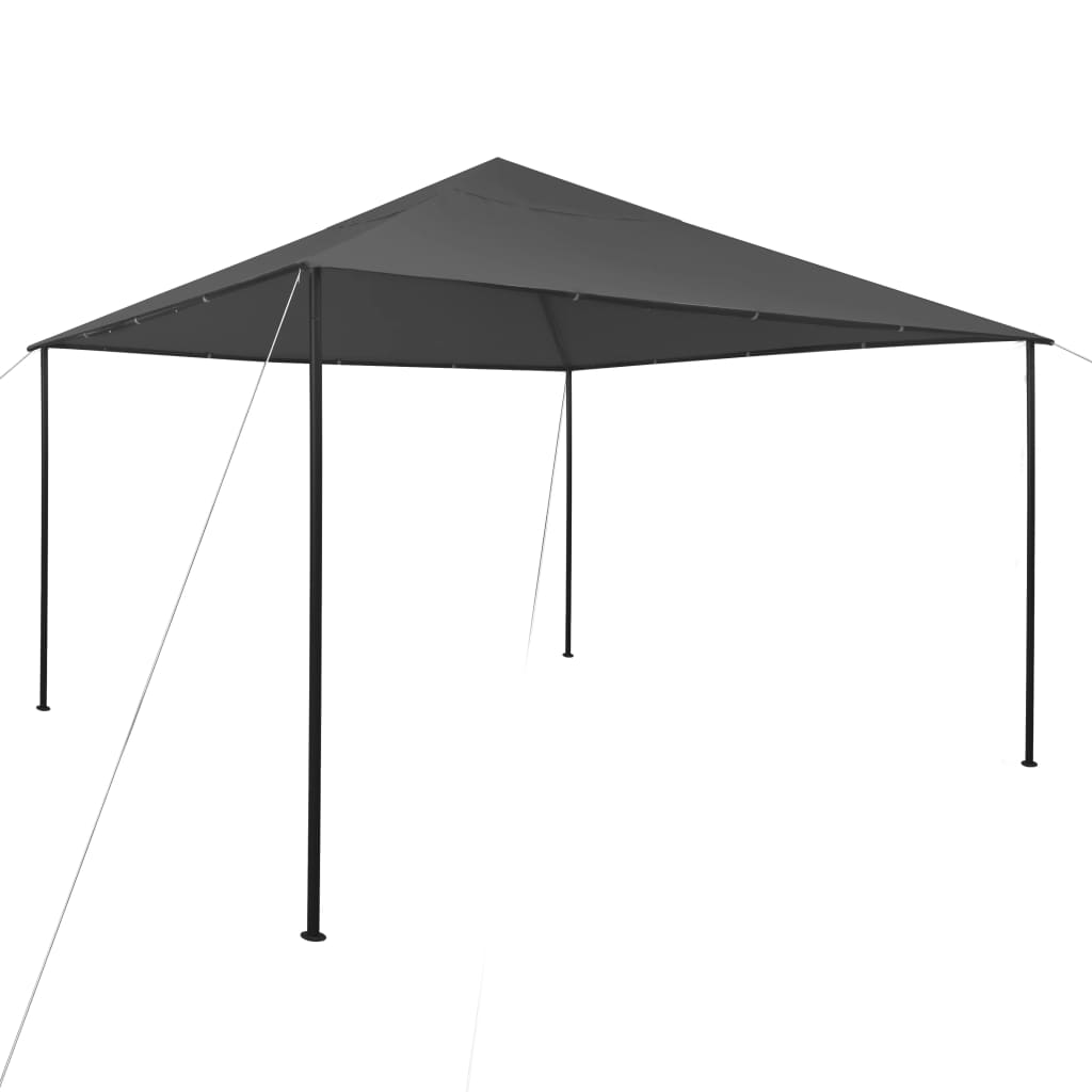 Gazebo da Giardino 4x4x3 m Antracite 180 g/m² - homemem39