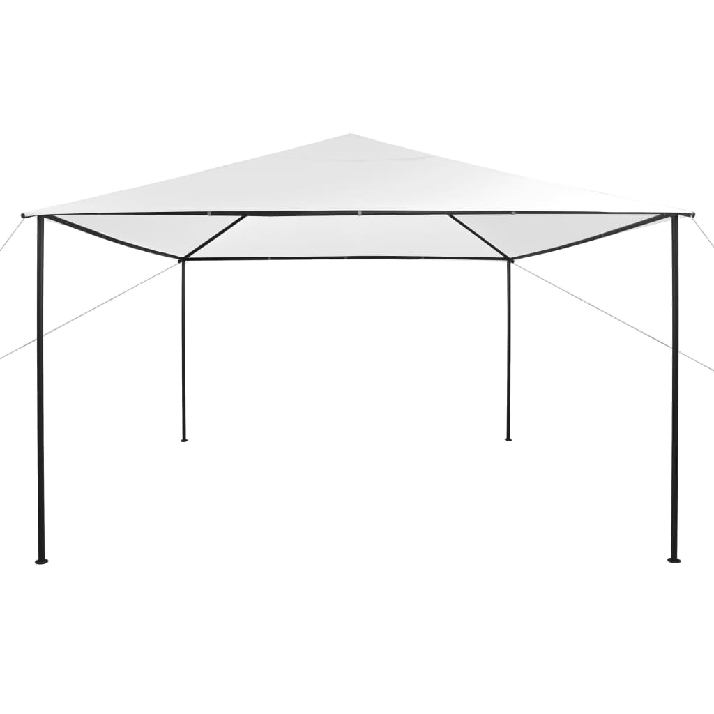 Gazebo da Giardino 4x4x3 m Bianco 180 g/m² - homemem39