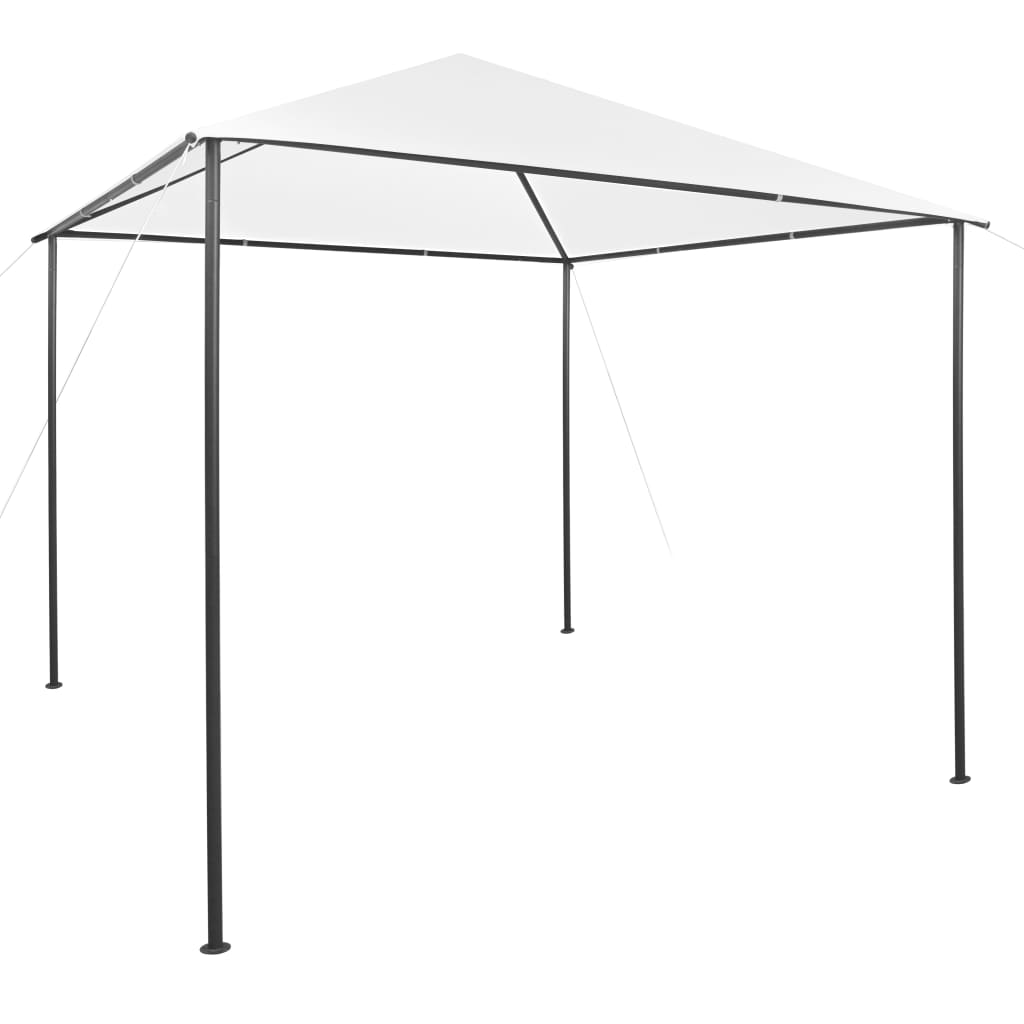 Gazebo da Giardino 3x3x2,9 m Bianco 180 g/m² - homemem39