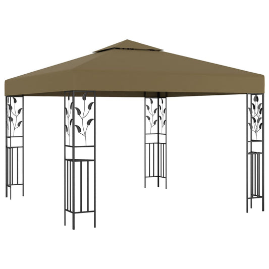 Gazebo 3x3 m Grigio Talpa 180 g/m² - homemem39