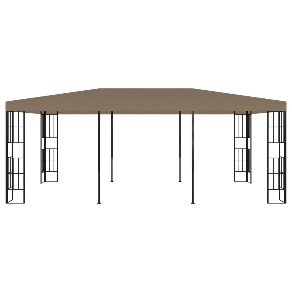 Gazebo 6x3 m Grigio Talpa - homemem39