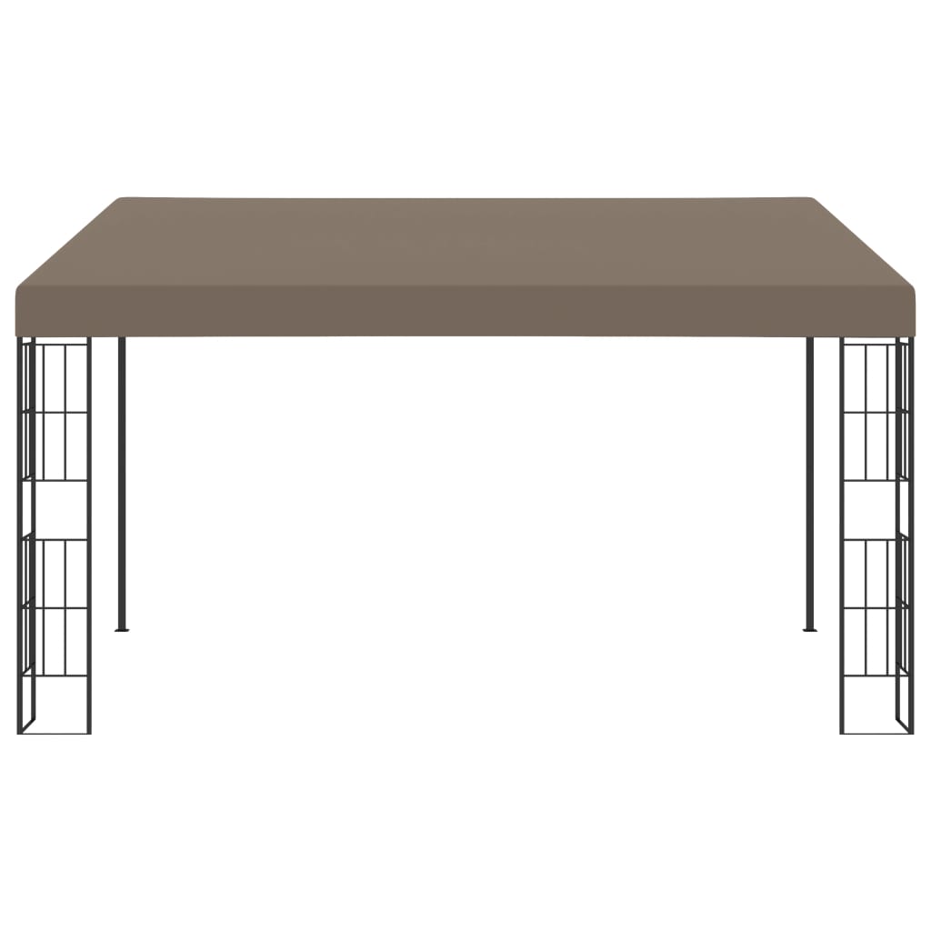 Gazebo a Parete 4x3 m Talpa in Tessuto - homemem39