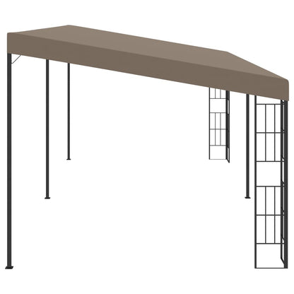 Gazebo a Parete 6x3 m Talpa in Tessuto - homemem39