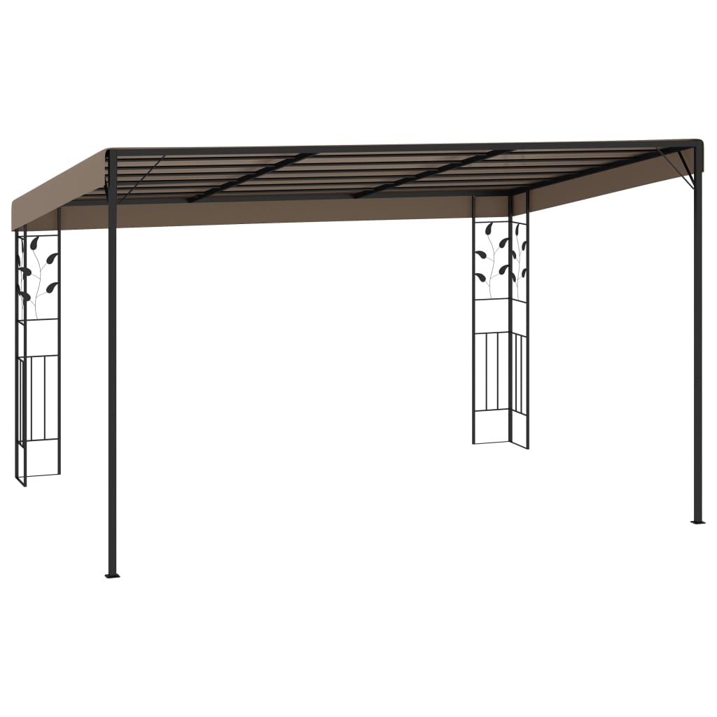 Gazebo a Parete 4x3x2,5 m Talpa - homemem39