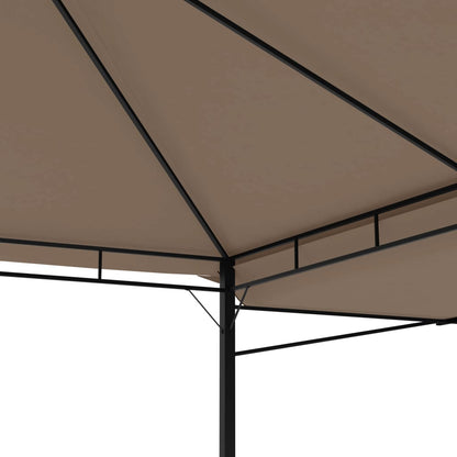 vidaXL Gazebo Tetto Doppio Estendibile 3x3x2,75m Grigio Talpa 180g/m² - homemem39