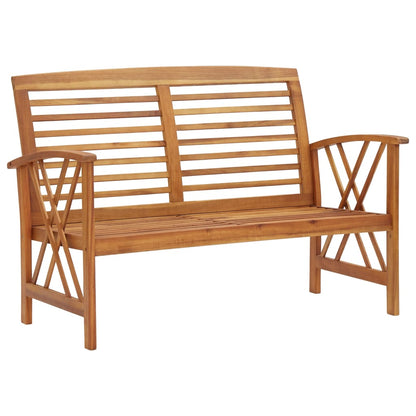 Set Divani da Giardino 2 pz in Legno Massello di Acacia - homemem39