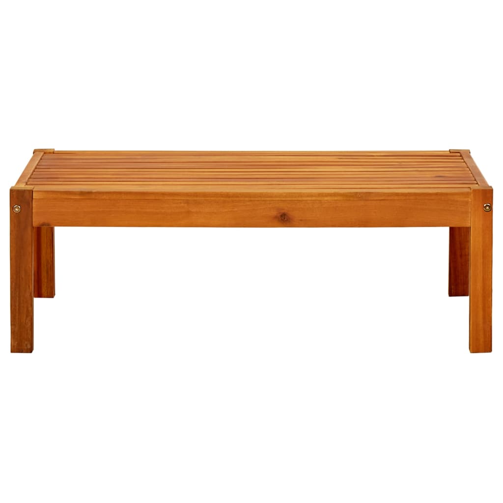 Tavolo da Giardino 85x57x29 cm in Legno Massello di Acacia - homemem39