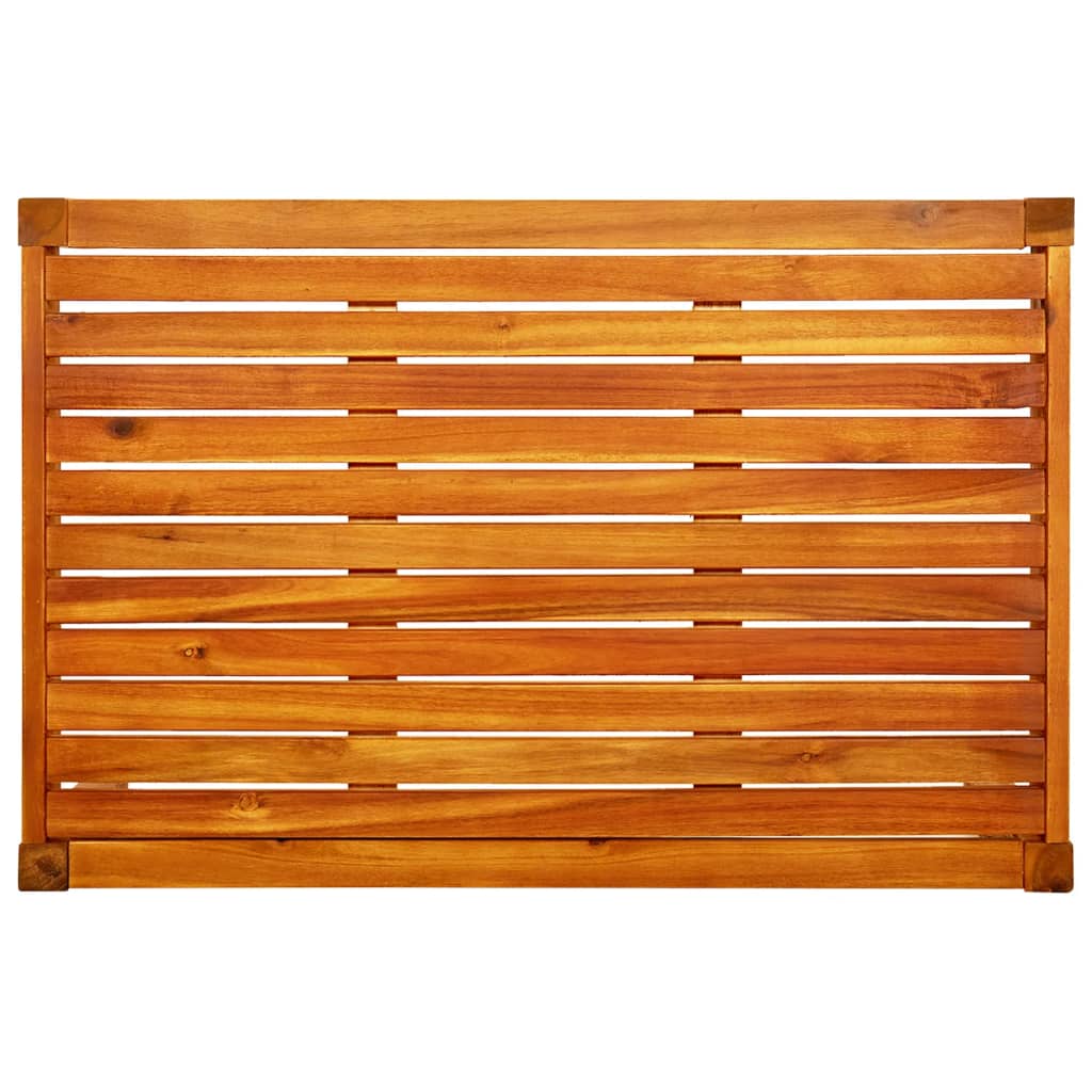 Tavolo da Giardino 85x57x29 cm in Legno Massello di Acacia - homemem39