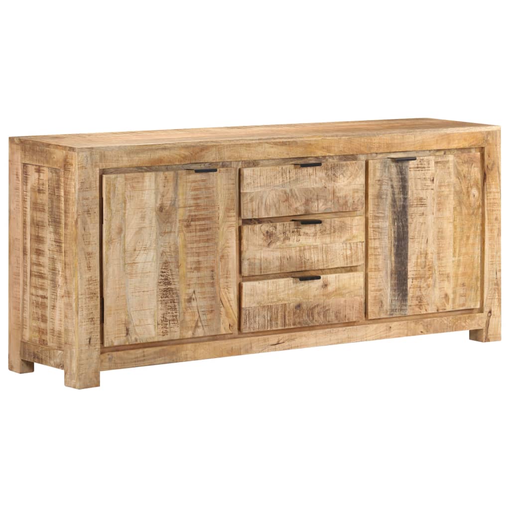 Credenza 175x40x75 cm in Legno di Mango Grezzo - homemem39