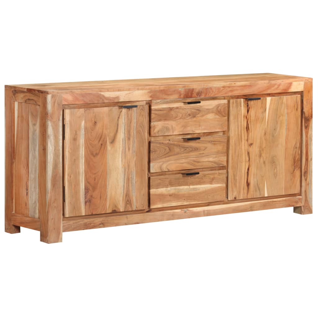 Credenza 175x40x75 cm in Legno Massello di Acacia - homemem39