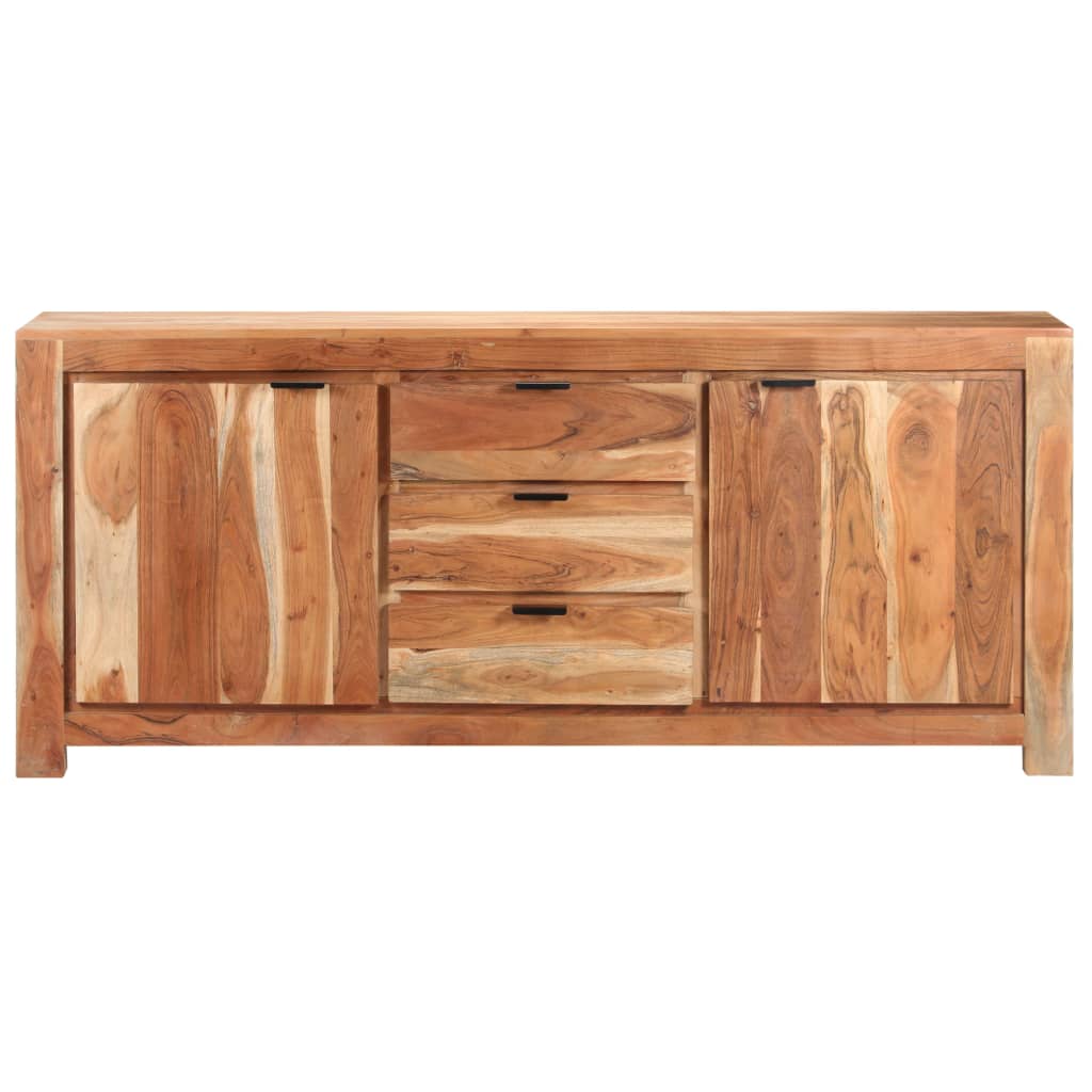 Credenza 175x40x75 cm in Legno Massello di Acacia - homemem39