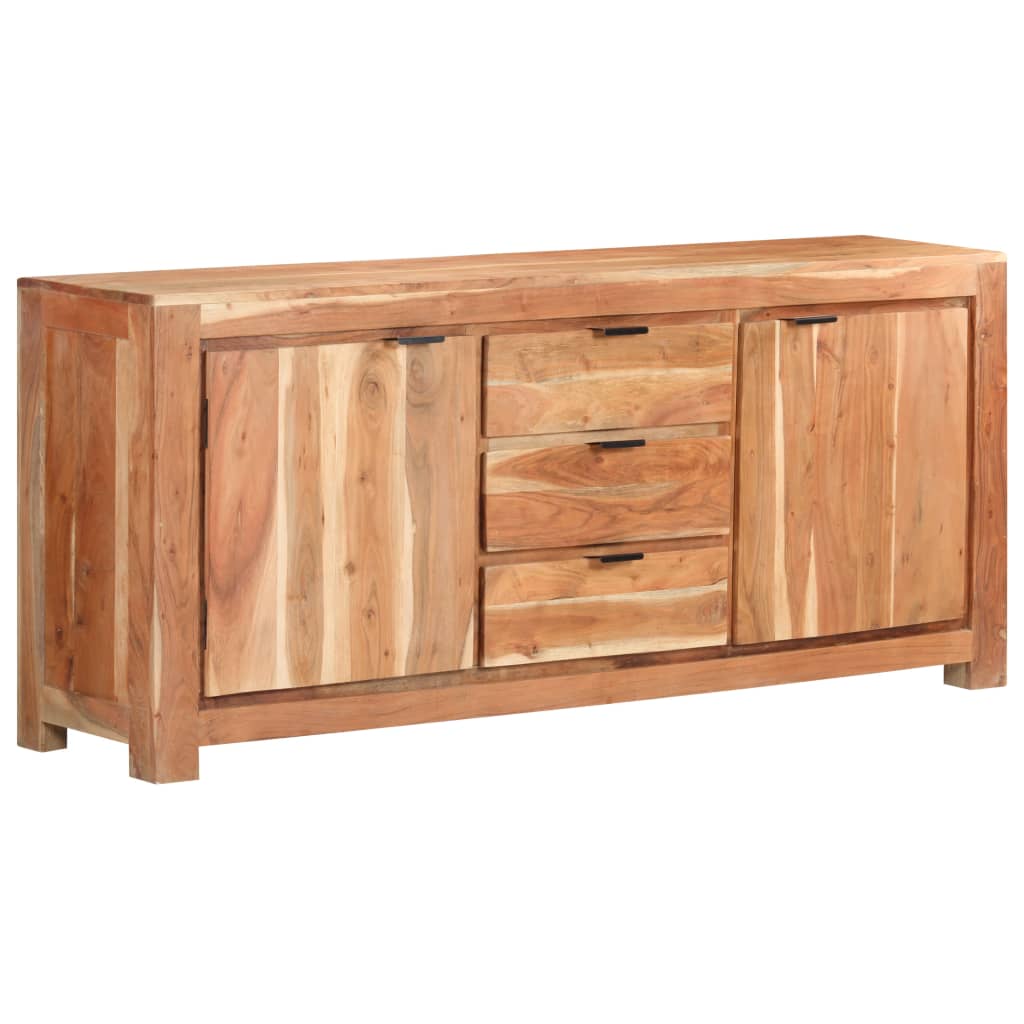 Credenza 175x40x75 cm in Legno Massello di Acacia - homemem39