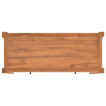 Mobile Porta TV 100x40x45 cm in Teak Riciclato - homemem39