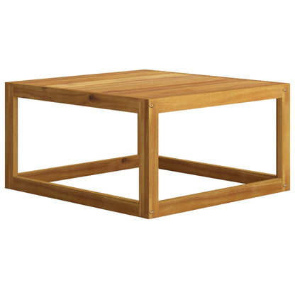 Tavolino da Caffè 68x68x29 cm in Legno Massello di Acacia - homemem39