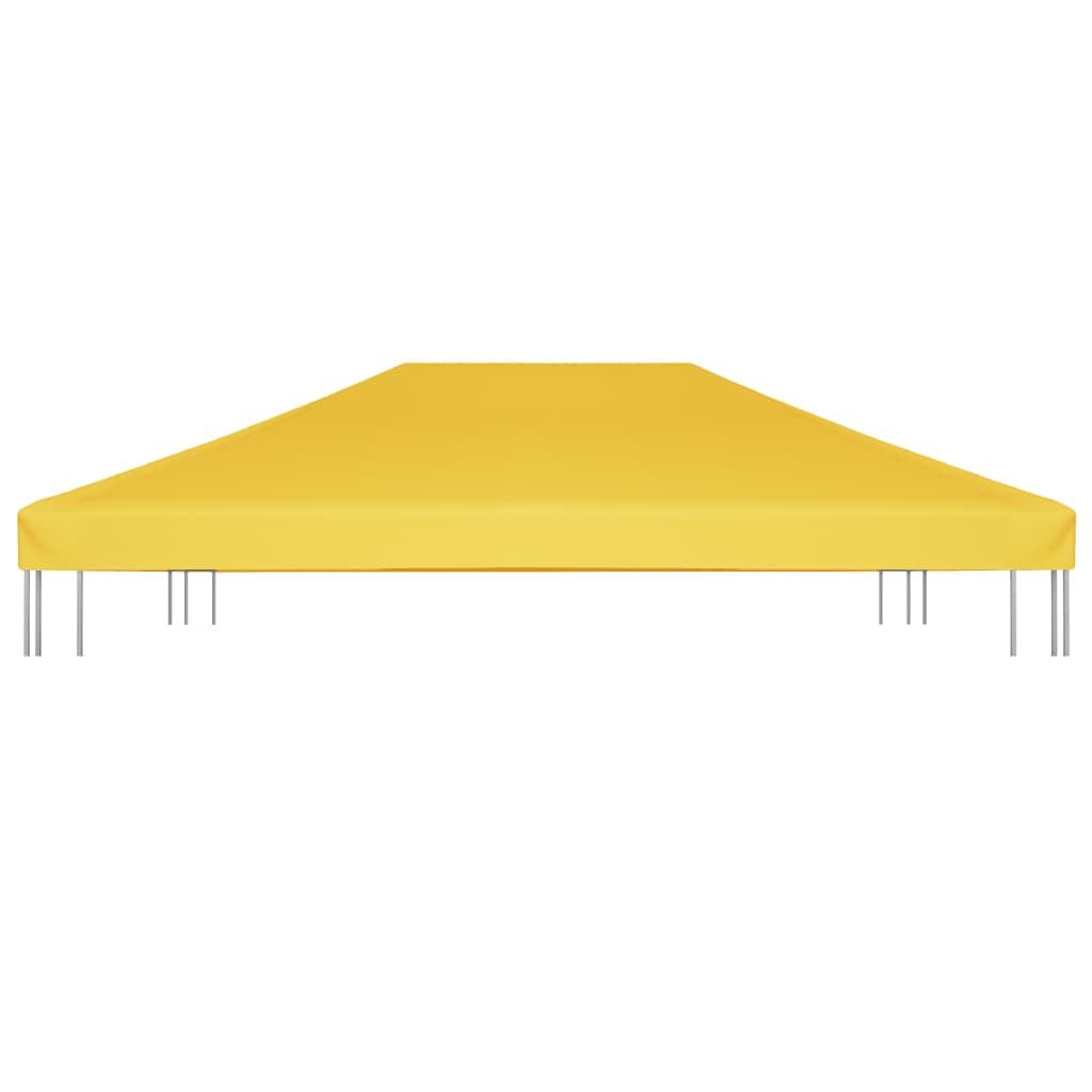 Copertura Superiore per Gazebo 270 g/m² 4x3 m Gialla - homemem39