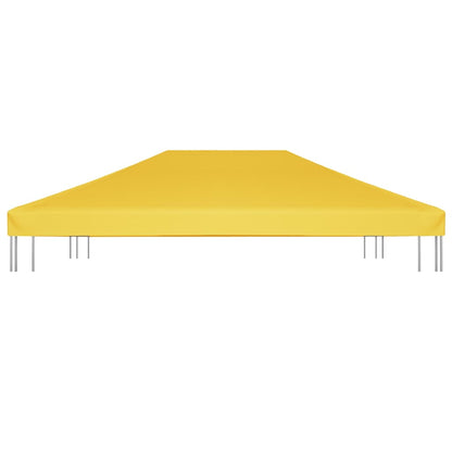 Copertura Superiore per Gazebo 270 g/m² 4x3 m Gialla - homemem39