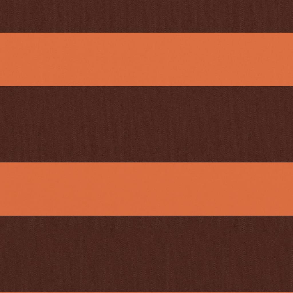 Paravento Balcone Arancione e Marrone 75x600 cm Tessuto Oxford - homemem39