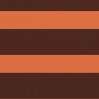 Paravento Balcone Arancione e Marrone 120x400 cm Tessuto Oxford - homemem39