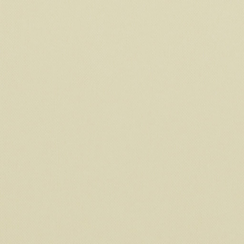 Paravento da Balcone Crema 75x500 cm Tessuto Oxford - homemem39