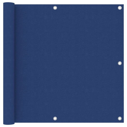 Paravento da Balcone Blu 90x600 cm Tessuto Oxford - homemem39