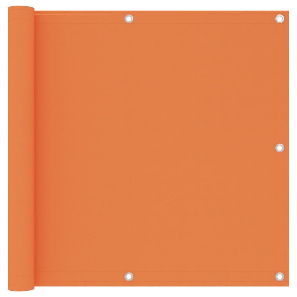 Paravento Balcone Arancione 90x300 cm Tessuto Oxford - homemem39
