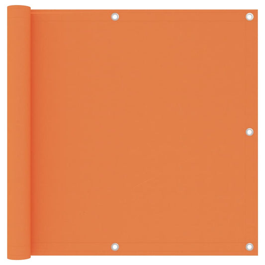 Paravento Balcone Arancione 90x300 cm Tessuto Oxford - homemem39
