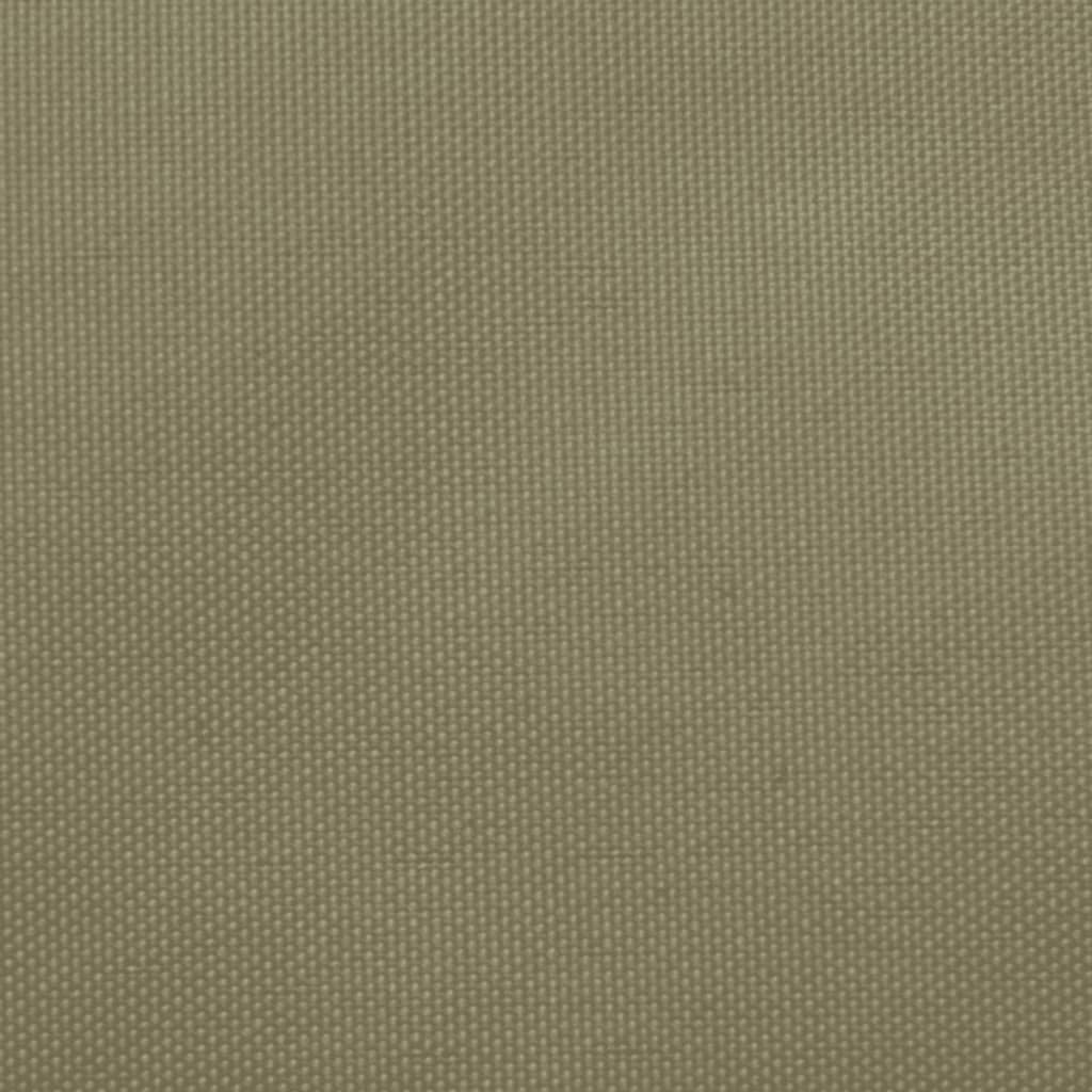 Parasole a Vela in Tela Oxford a Trapezio 2/4x3 m Beige - homemem39