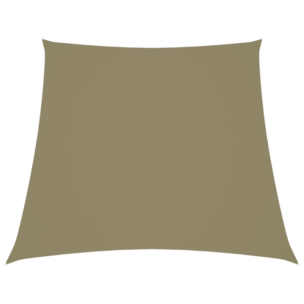 Parasole a Vela in Tela Oxford a Trapezio 3/4x3 m Beige - homemem39