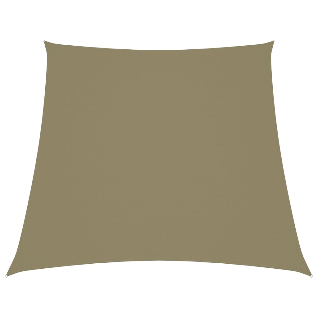 Parasole a Vela in Tela Oxford a Trapezio 3/5x4 m Beige - homemem39