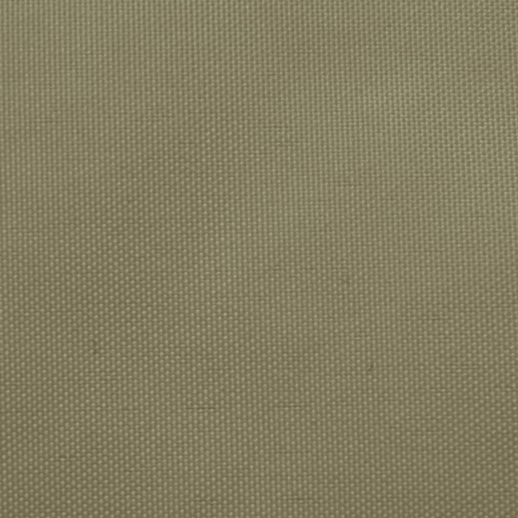 Parasole a Vela in Tela Oxford a Trapezio 3/5x4 m Beige - homemem39