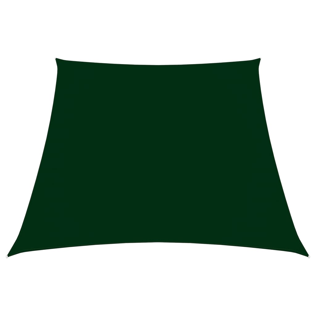 Parasole a Vela in Tela Oxford a Trapezio 3/5x4 m Verde Scuro - homemem39