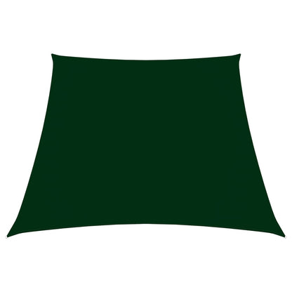 Parasole a Vela in Tela Oxford a Trapezio 3/5x4 m Verde Scuro - homemem39