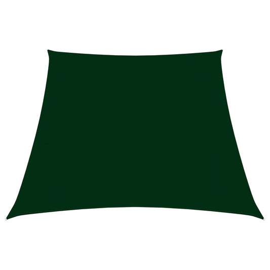 Parasole a Vela in Tela Oxford a Trapezio 3/5x4 m Verde Scuro - homemem39