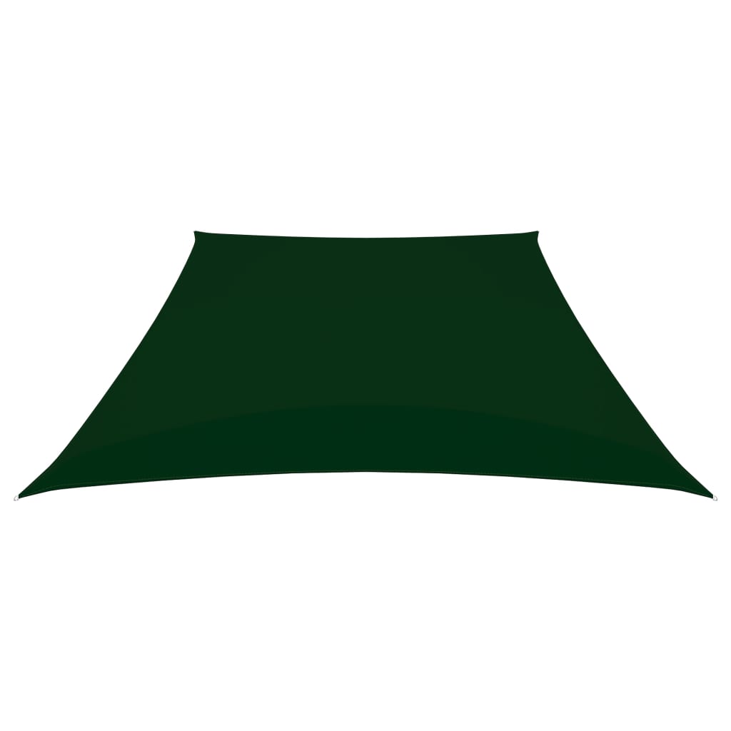 Parasole a Vela in Tela Oxford a Trapezio 3/5x4 m Verde Scuro - homemem39