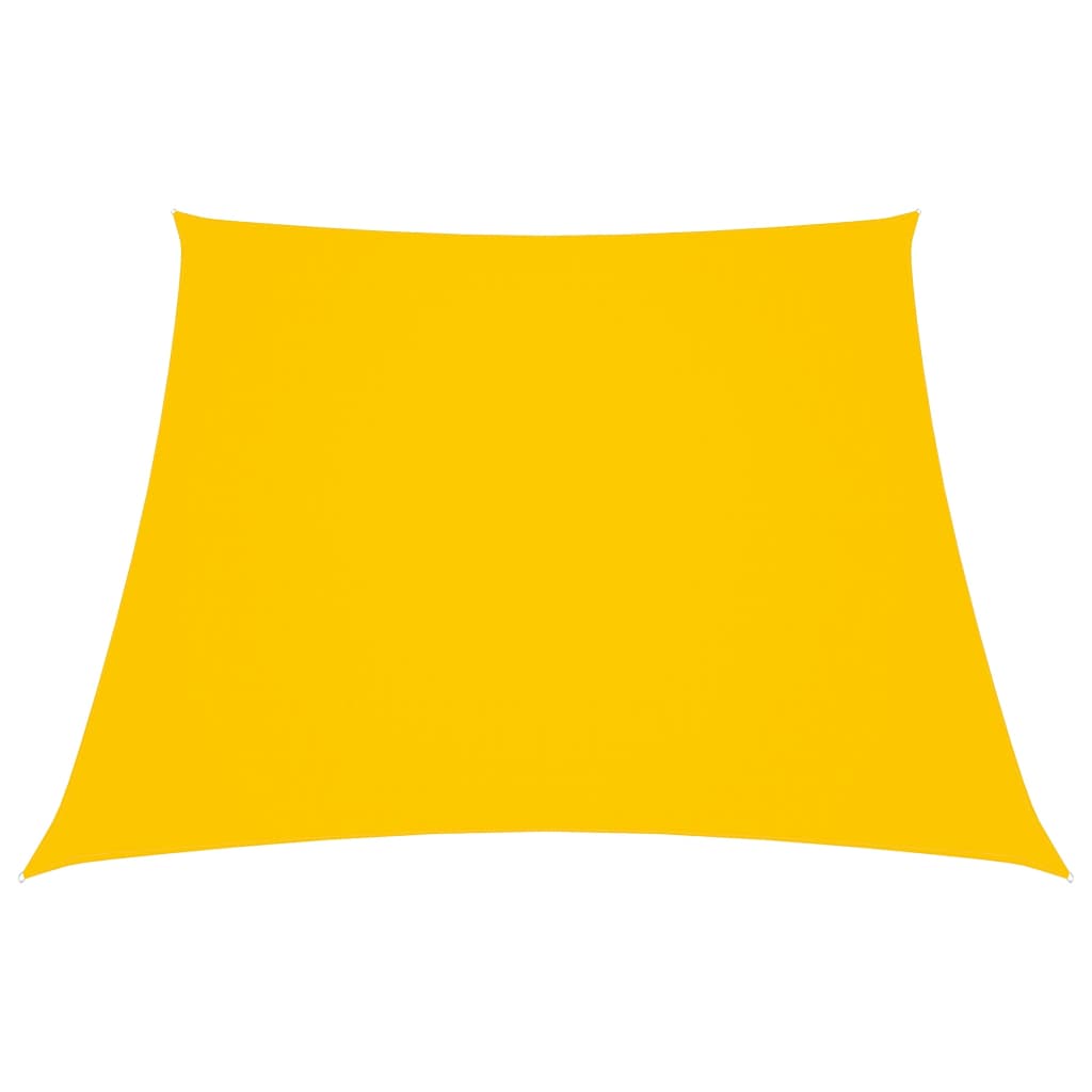 Parasole a Vela in Tela Oxford a Trapezio 2/4x3 m Giallo - homemem39