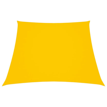 Parasole a Vela in Tela Oxford a Trapezio 2/4x3 m Giallo - homemem39